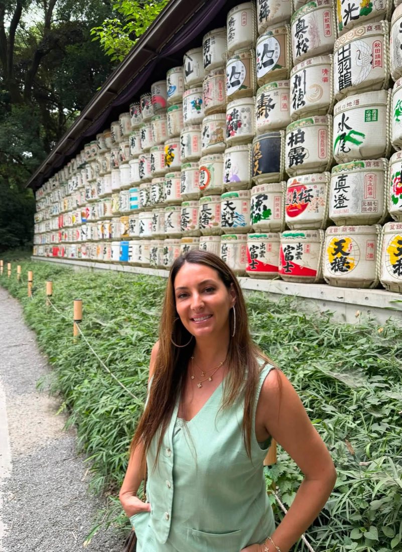 Dre Katty Hrynowiecki, dentiste généraliste à Roxton Pond, en voyage au Japon